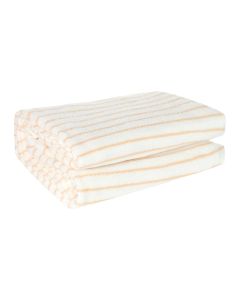 Striped Pure Cotton Bath Towel