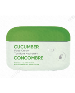 Cucumber Moisturizing Face Cream-White-One Size