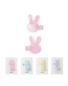 Kids Lovely Rabbit Hair Clips 2 pcs