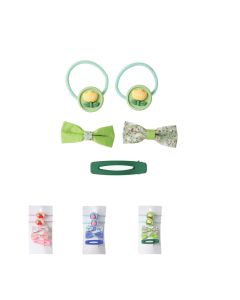 Kids Fruit & Cartoon Hair Accessories Kit