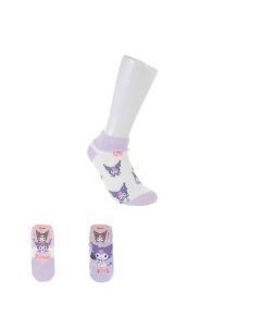 Kuromi Odor Control Womens Ankle Socks (2 Pairs)