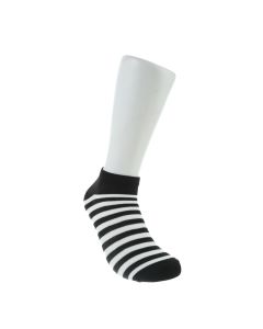 Classic Striped Odor Control Mens Ankle Socks 3 Pairs