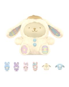 Sanrio Characters Rabbit Series Flock Blind Box Figure Model-Multi-One Size