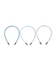 Fashion Thin Hair Hoop 3 pcs Blue