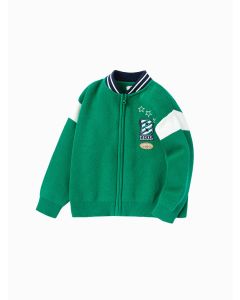 Boy Toddler  Embroidered chapter Cardigan