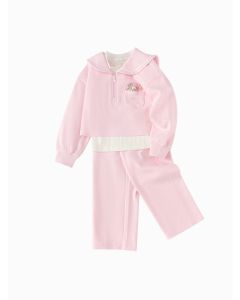 Toddler Girl Knit long sleeve suit