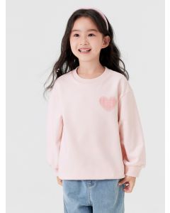 Toddler Girl Round neck sweatshirt