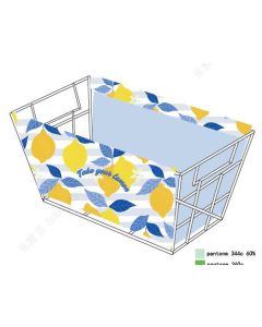 Lemon Day Wire Storage Basket Large