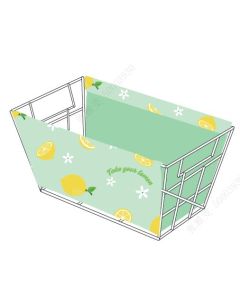 Lemon Day Wire Storage Basket Small