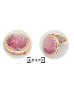 Sparkling Star Series Dual-Sided Compact Mirror