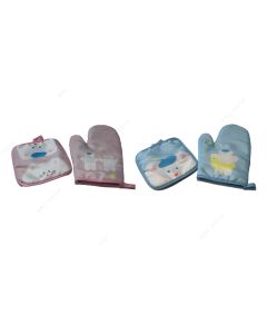 HoHo Bear Summer Sparkling Ice Series Oven Mitt