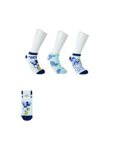 Disney Collection Mickey Mouse Low Cut Socks 3 Pairs