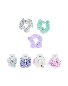 Lavender Purple Series Multicolor Hair Scrunchies