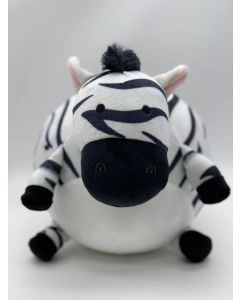 Round Plush Toy(8.7in. Zebra)