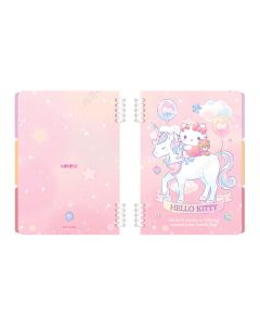 Hello Kitty A5 Loose-Leaf Book (48 Sheets)-Pink-One Size