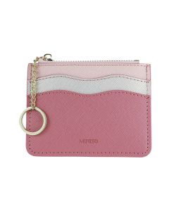 womens-wavy-tricolor-top-zip-coin-purse