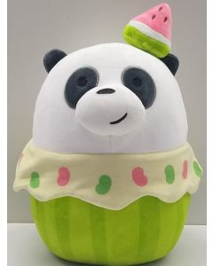 We Bare Bears 8in. Dessert Bare Bears Plush Toy Panda Watermelon