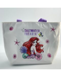 Disney The Little Mermaid Collection Trapezoid Lunch Bag White