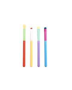 Rainbow Series Eye Makeup Brush Set (4 Pcs)