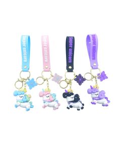 Colored Series Unicorn Keychain