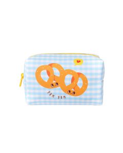 Happy Foods Collection Cosmetic Bag(Blue)