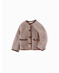 Toddler Girl Woven padded jacket