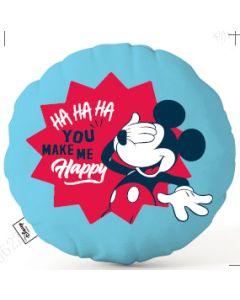 Disney 100 Smile Faces Collection Round Pillow(Mickey)