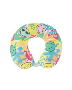 SmileyWorld Collection Memory Foam U Shaped Neck Pillow