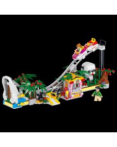 MiniCity - Amusement Park Building Blocks(Roller Coaster 689 Pcs)