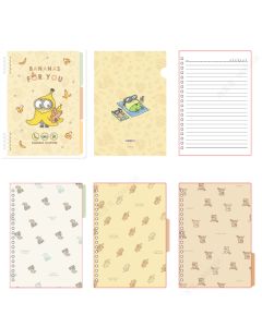 Minions Collection B5 Loose-Leaf Wire-bound Book (50 Sheets, Yellow)