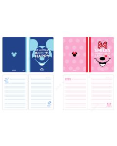 Disney 100 Smile Faces Collection A5 Stitch-bound Book (40 Sheets) (2 Assorted Models)