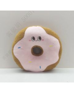 Happy Foods Collection 14in. Donut Plush Toy(Pink)