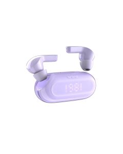 Beans in Crystalline Case Series  TWS Earphones  Model: Q99(Purple)