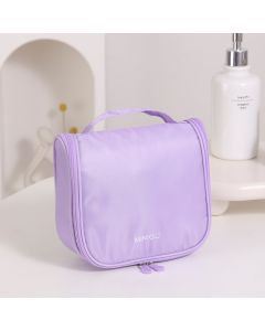 Minigo Purple Series Toiletry Bag with Hanging Hook