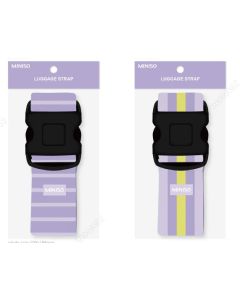 Minigo Purple Series Luggage Strap-Purple-One Size