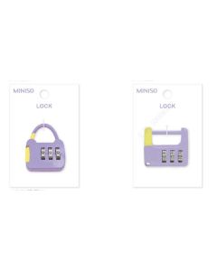 Minigo Purple Series Luggage Lock