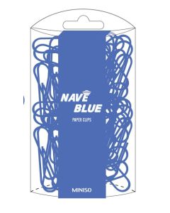 Navy Blue Series Paper Clips-Blue-One Size