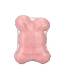 EAZZY Rabbit Shaped Strawberry Scented Bath Bomb-Pink-One Size