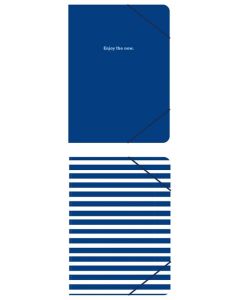 Navy Blue Series Paper File Folder (2 Assorted Models)