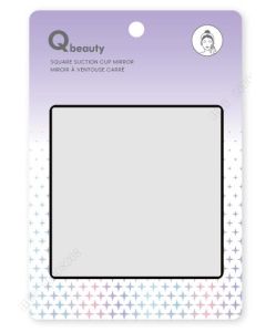 Qbeauty Square 5أ— Mirror with Suction Cup