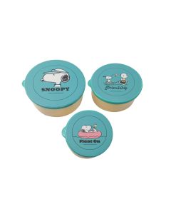 Snoopy Summer Travel Collection Food Storage Containers (3 pcs)