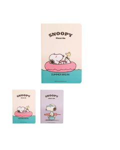 Snoopy Summer Travel Collection A5 Blank Paper Hardcover Book (64 Sheets) (2 Assorted Models)