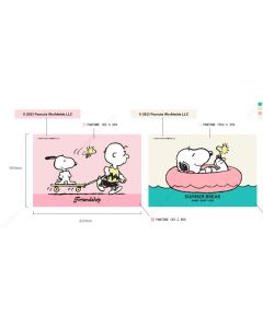 Snoopy Summer Travel Collection Placemat (2 pcs)