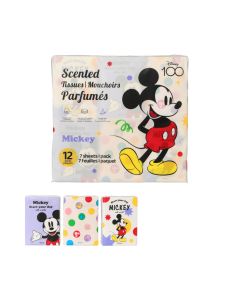 Disney Mickey Mouse Collection Scented Tissues 12 Packs (Mickey)-Multi-One Size