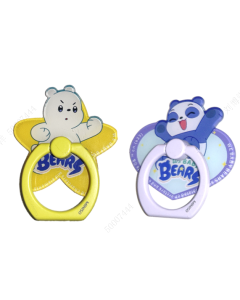 WE BABY BEARS Collection Phone Ring Holders (2 pcs)(Ice Bear & Panda)--One Size