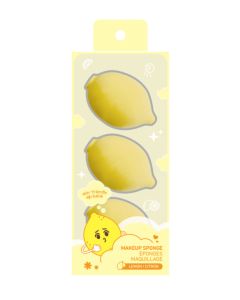 Fun Fruit Makeup Sponges Set (Lemon)