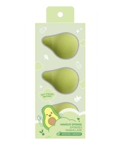 Fun Fruit Makeup Sponges Set (Avocado)