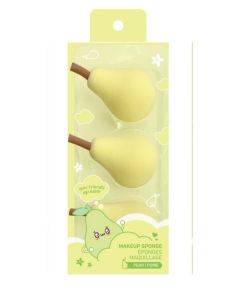 Fun Fruit Makeup Sponges Set (Pear)