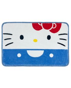 Hello Kitty Imitation Cashmere Floor Mat(Blue)