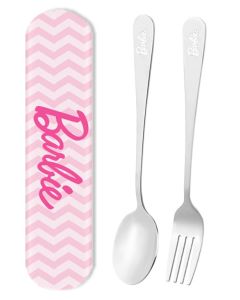 Barbie Collection Flatware Set (Fork & Spoon)-Multi